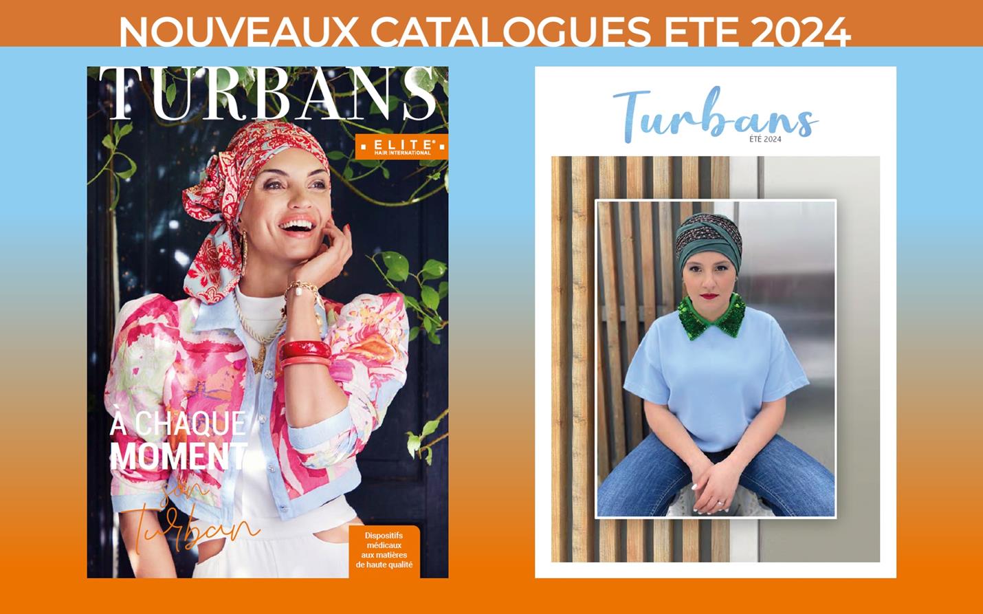Nouvelles collections Turbans printemps-été 2024