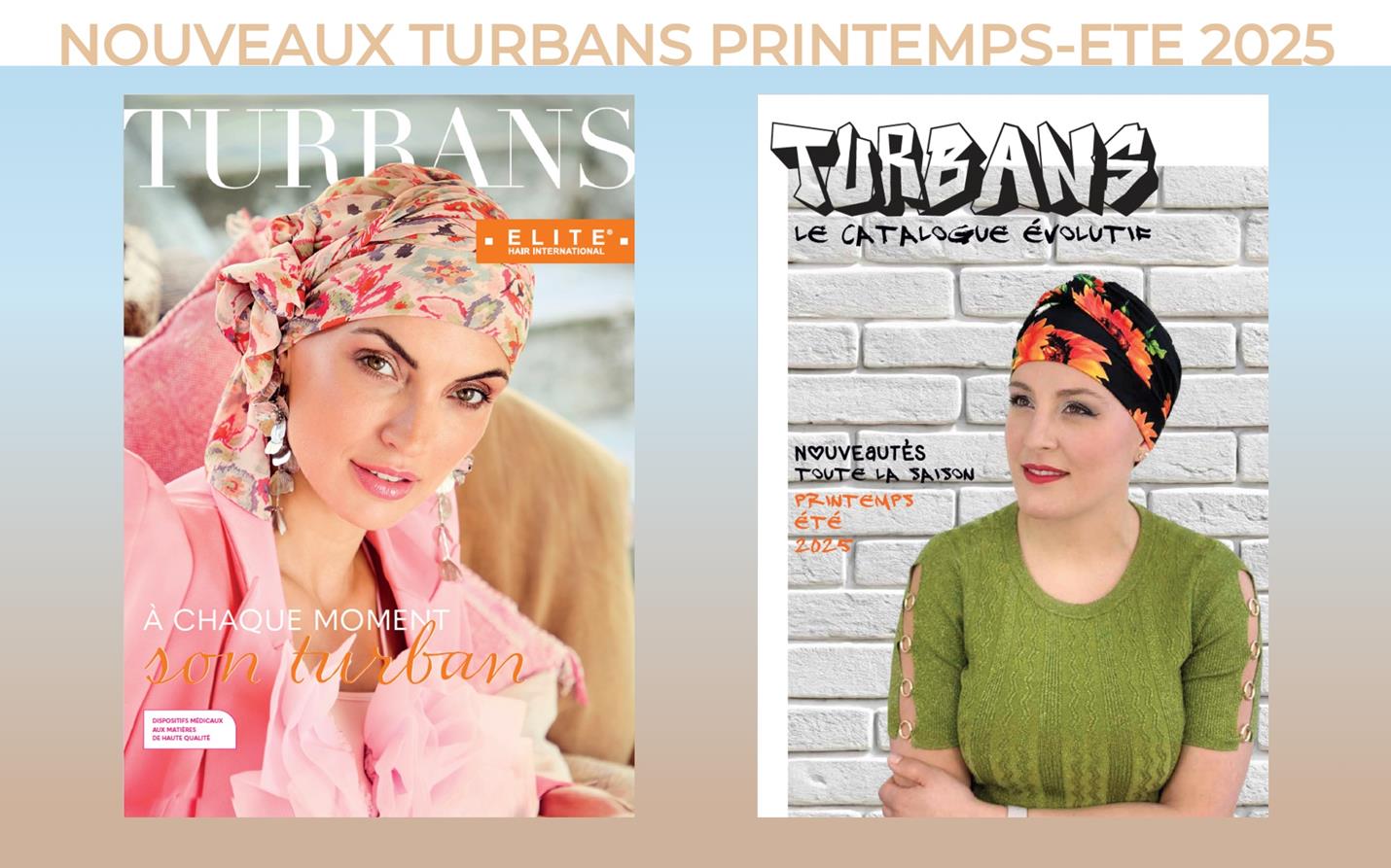 Nouvelles collections Turbans printemps-été 2025